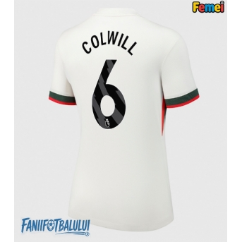 Chelsea Levi Colwill #6 Tricou Fotbal Replică 2025-26 Femei Deplasare
